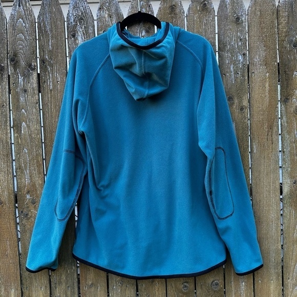 The North Face Teal Hooded Zip Fleece Jacket TKA 100 Sz XL - Picture 13 of 13